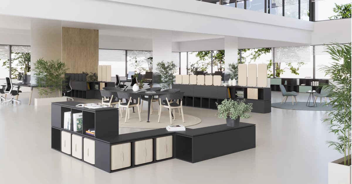 Ganzheitliche Büroeinrichtung